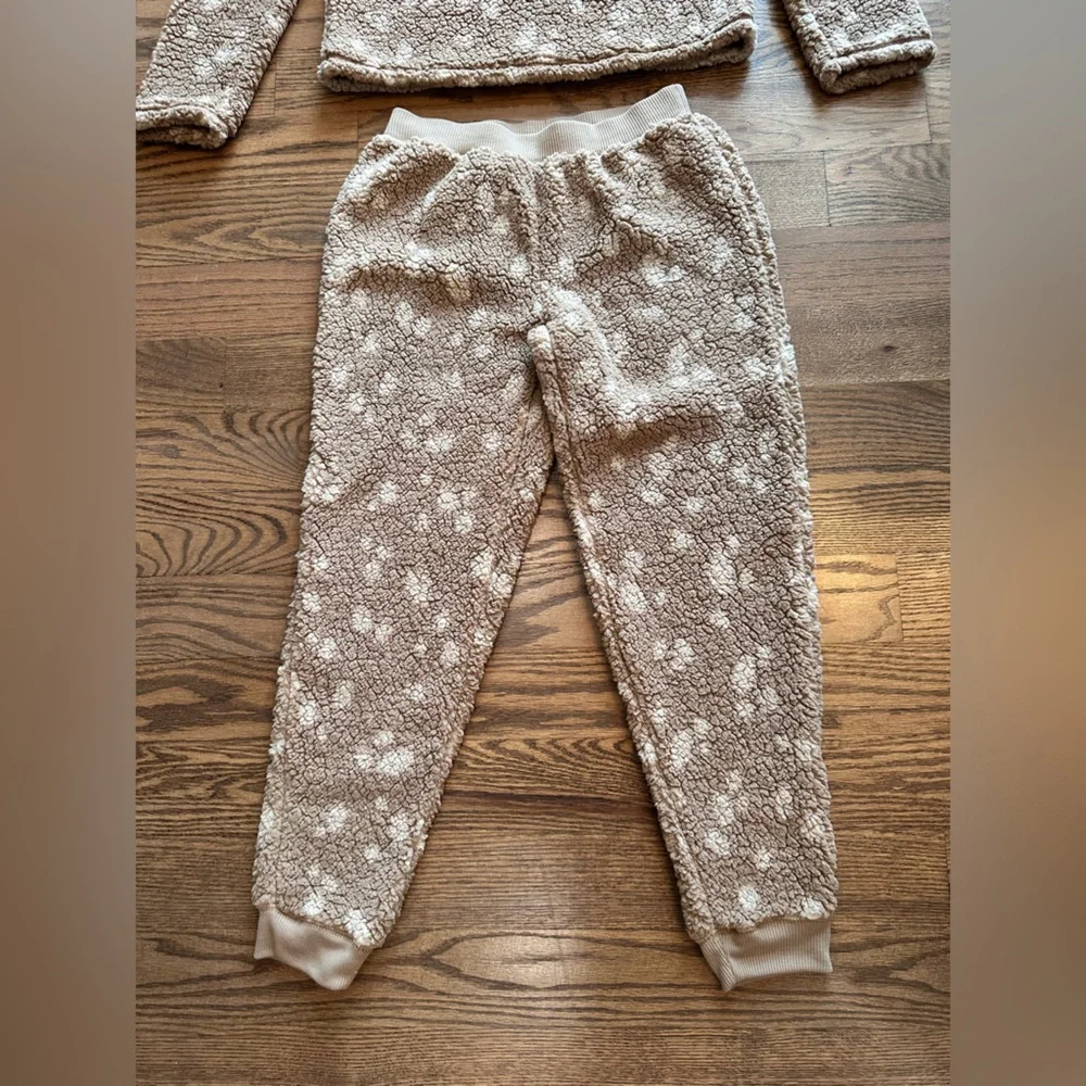 Girls most adorable Justice Reindeer Pajama/Outfit set size 12